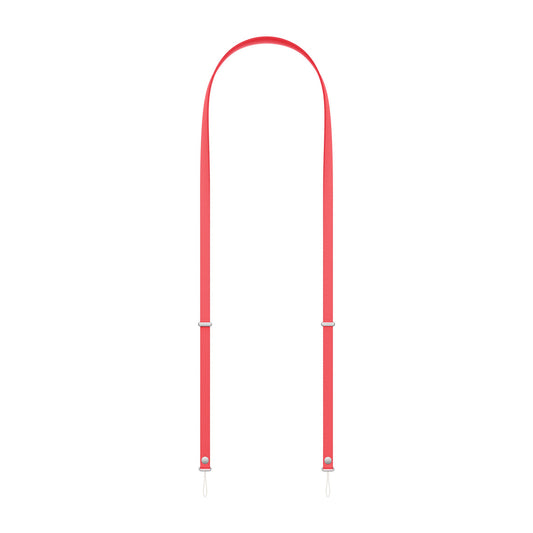 Bright Guava Adjustable cross body strap for iPhone case, hands-free wearing