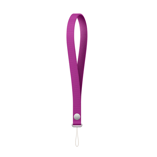 Magenta Universal Phone Wrist Strap, Handheld Short Lanyard